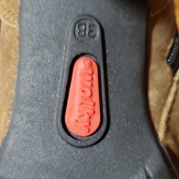 Wolky lace up suede boot dhofar size 38/7 - Picture 8 of 9